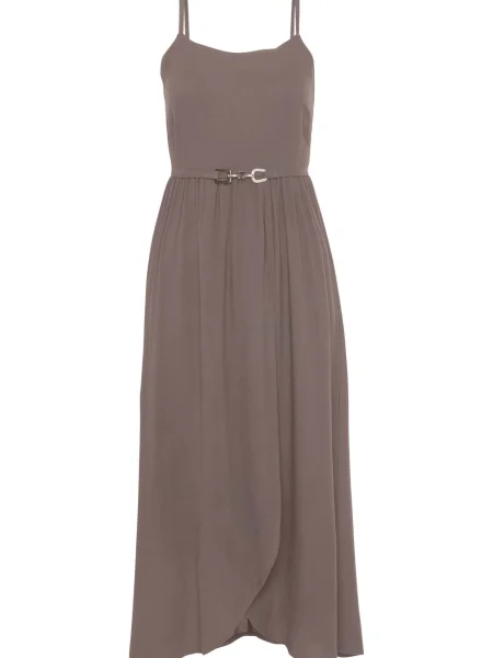 LASCANA Rochie taupe gri
