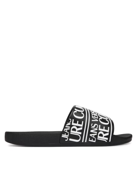 Klapki Versace Jeans Couture czarne
