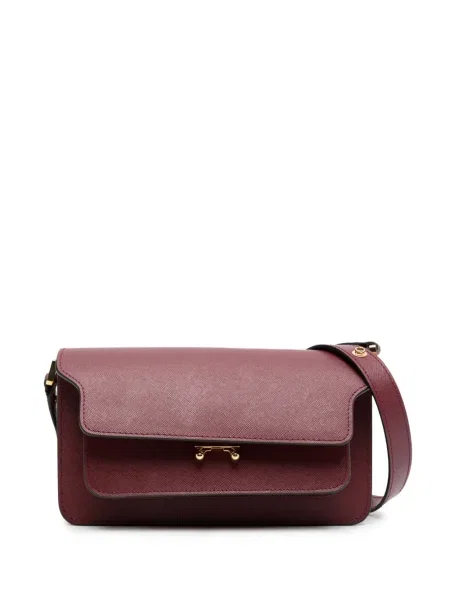 Geanta crossbody Marni roșu