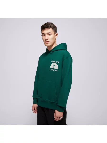 Ellesse Bluza Z Kapturem Club Di Corsa Dgreen Hoodie zielona