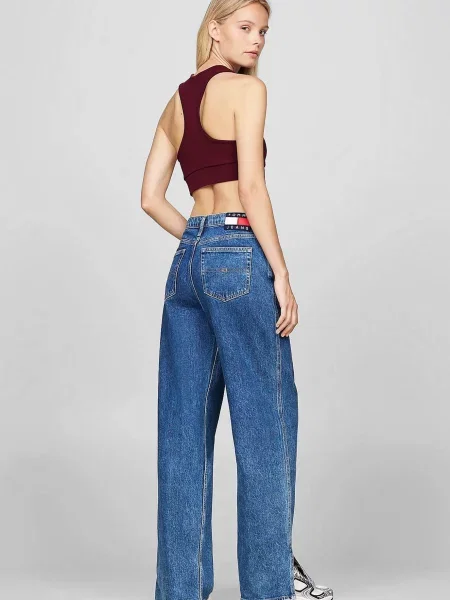 Футболка Tommy Jeans бордова