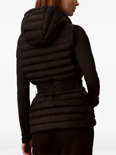 Vestă Calvin Klein cu glugă negru