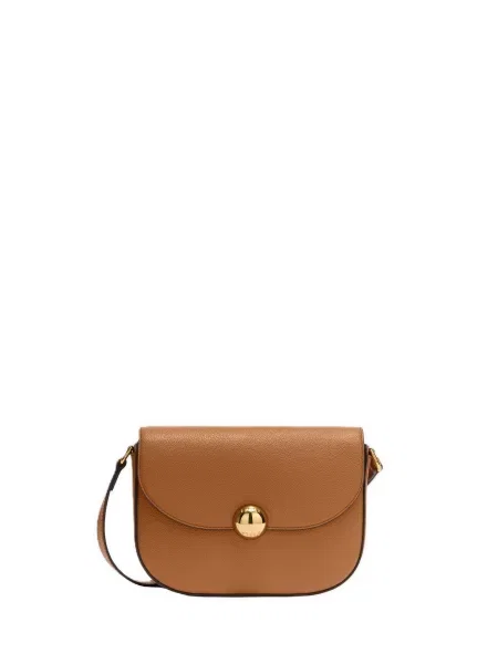 Кожаная сумка Furla коричневая