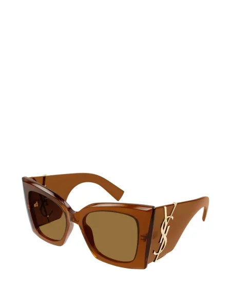 Ochelari de soare Saint Laurent Eyewear maro