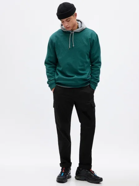 Cargo kalhoty Gap černé