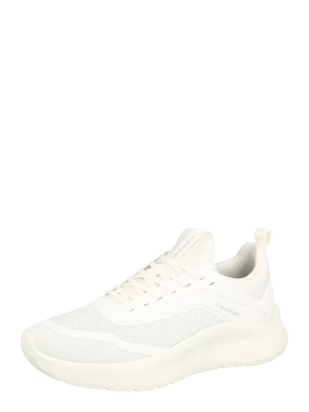 Sneakerși Calvin Klein alb