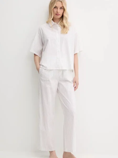 Calvin Klein Underwear koszula piżamowa biały