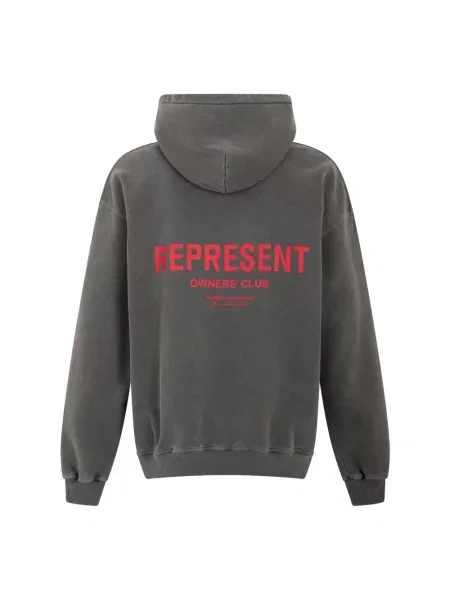 Bluza z kapturem Represent czarna