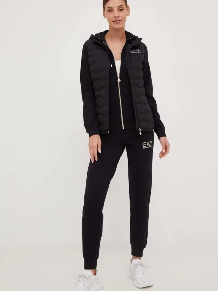 Emporio Armani bezrękawnik przejściowy czarny