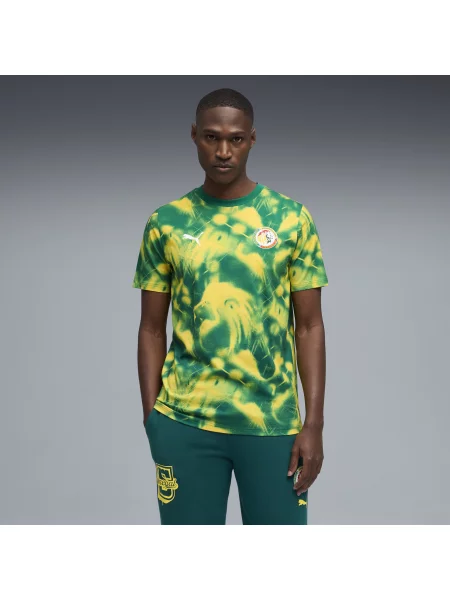 PUMA koszulka Senegalu ftblCulture Printed Akcesoria S zielony