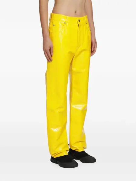Pantaloni Loewe galben