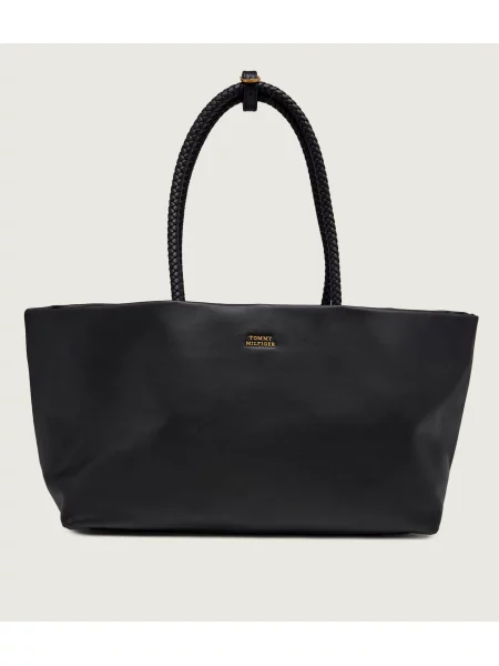 Rucsac Tommy Hilfiger din piele negru