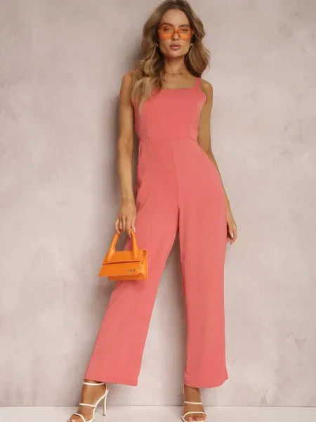 Salopetă Delope roz