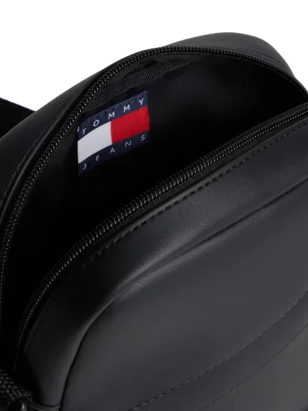 Taška cez rameno Tommy Jeans Tjm Daily Pu Reporter čierna