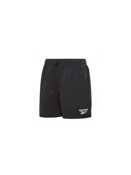 Reebok Șorturi de baie YALE / alb negru