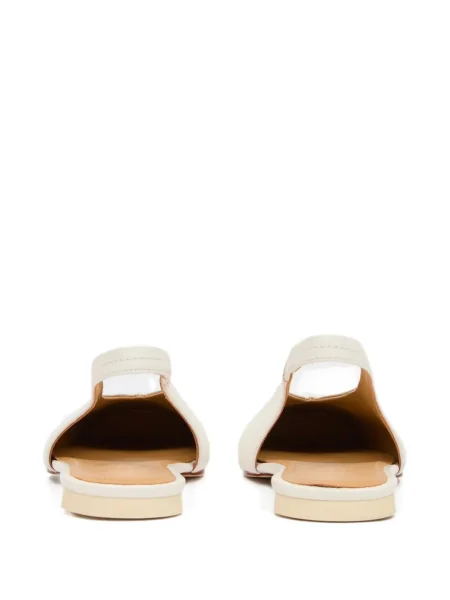 Pantofi cu toc Mm6 Maison Margiela fără toc alb
