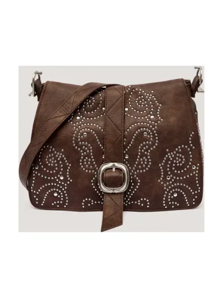 Geanta crossbody Desigual maro