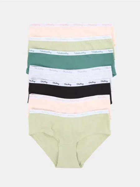 Труси-хіпстери 7 пар різнобарвний