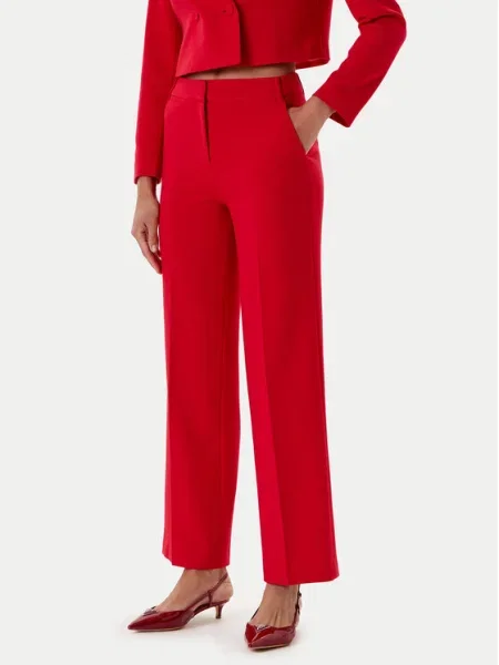 Tatuum Pantaloni din Masda 3 Wide Leg roșu