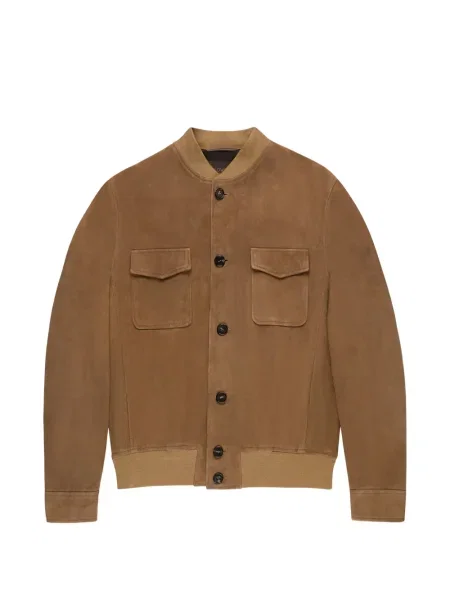 Велурено яке тип бомбър Montedoro кафяво