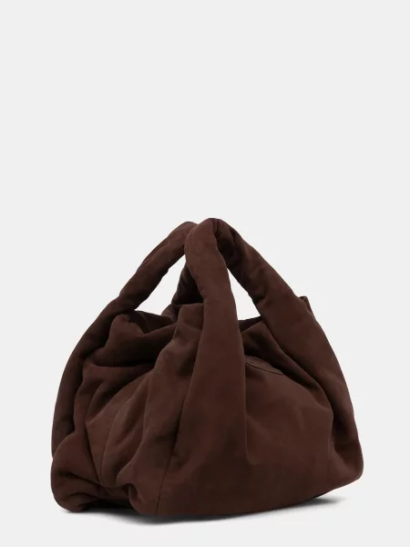 Замшева сумочка MUNTHE LIX коричневий