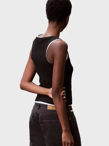 Майка Calvin Klein Jeans чорна