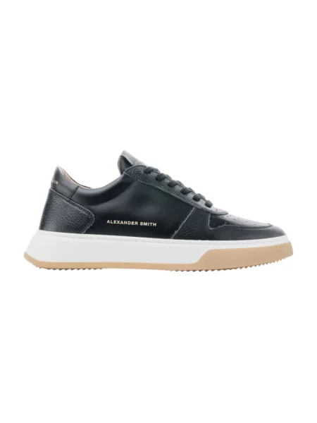 Sneakersy Alexander Smith skórzane czarne