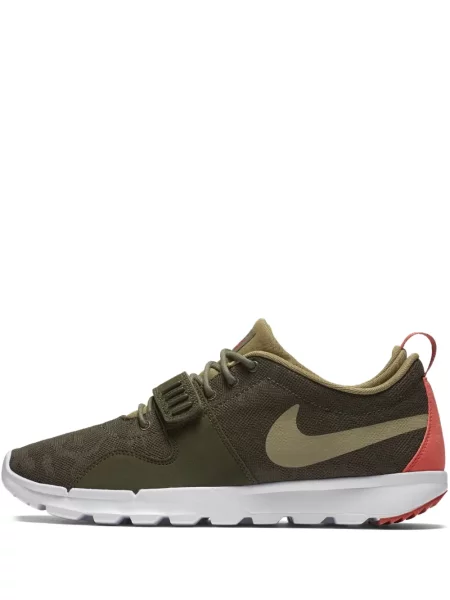 Běžecká fleecová mikina Nike s autogramem modrá