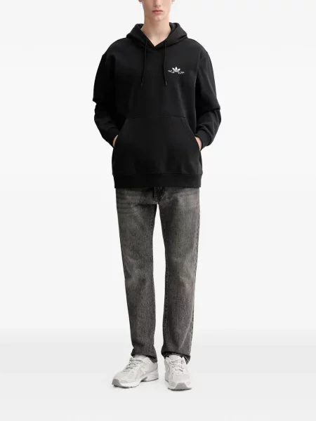 Csíkos tornaterem rövidnadrág Adidas nyomtatás kék