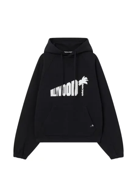 Hanorac cu glugă Palm Angels negru