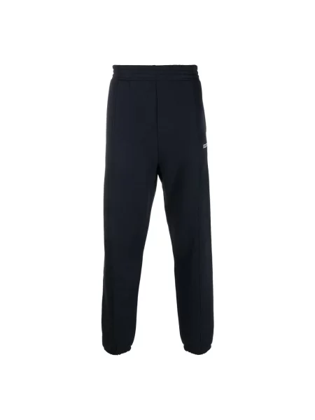 Spodnie dresowe Tommy Hilfiger z logo niebieskie