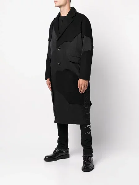 Jednořadý kabát Mostly Heard Rarely Seen černý