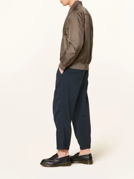 Drykorn Spodnie Lirog Relaxed Fit schwarz granatowe
