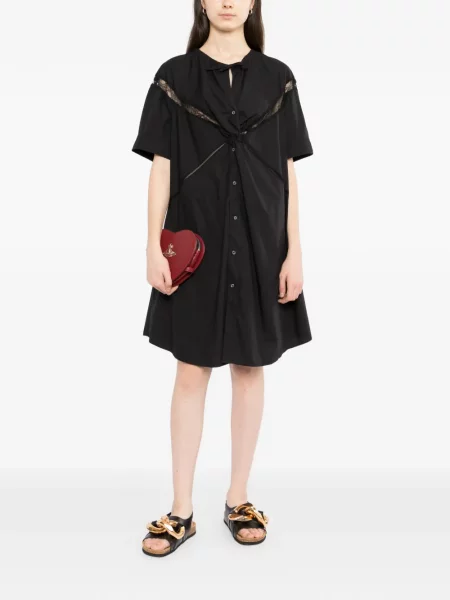 Rochie Jnby din dantelă negru