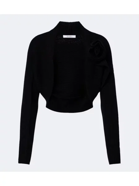 Pulover Max Mara tricotate negru