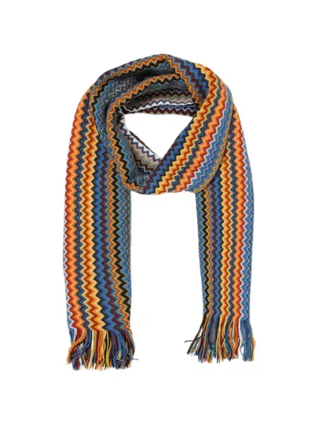 Fular Missoni albastru