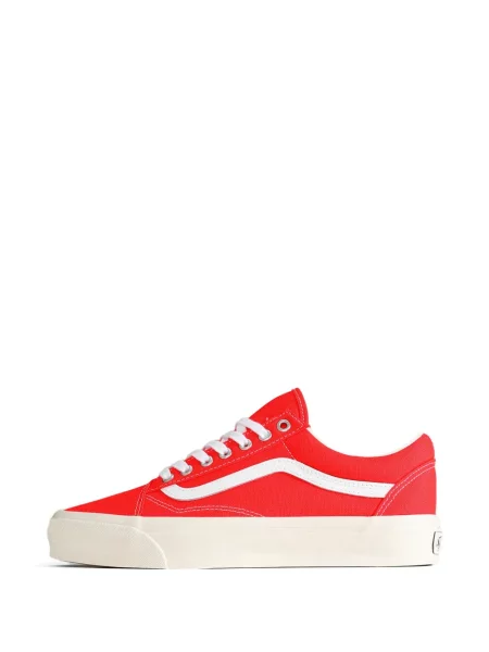 Sneakerși Vans Old Skool cu șireturi din dantelă roșu