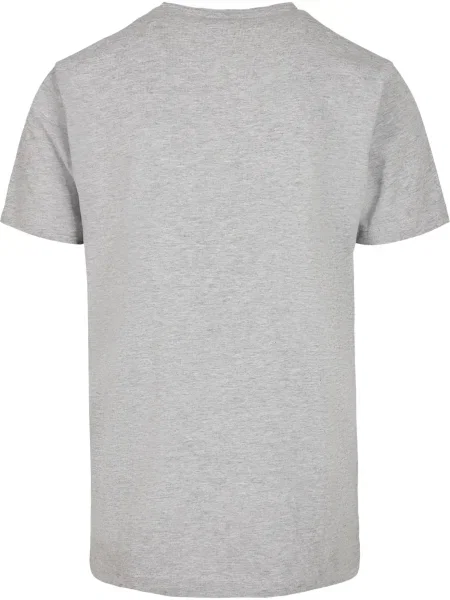 Mister Tee Tricou gri / negru alb