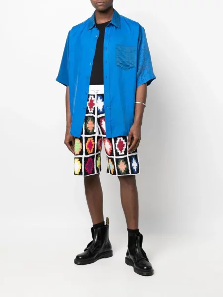 Kraťasy Marcelo Burlon County Of Milan černé