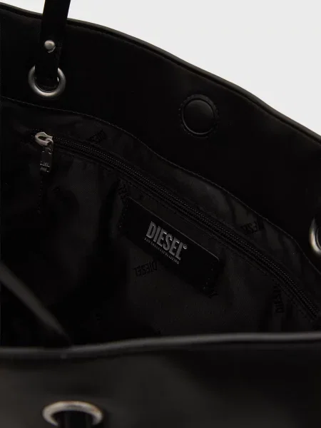Кожаная сумка Diesel черная