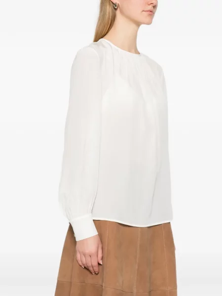 Bluză Max Mara lungă alb