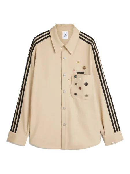 Șapcă Adidas cu dungi cu broderie de catifea alb