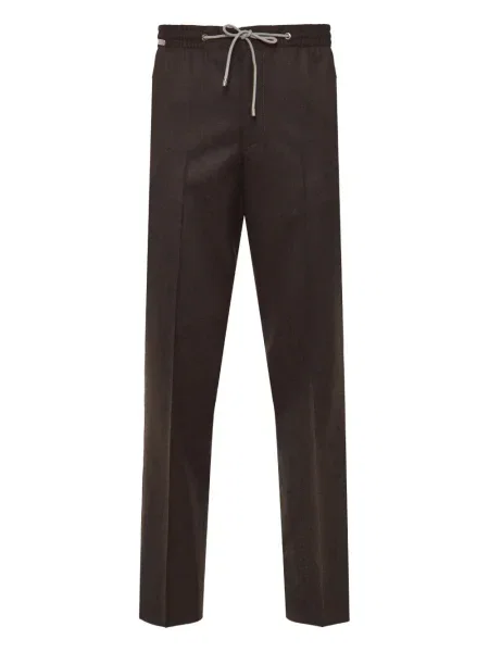 Pantaloni Corneliani cu cordon maro