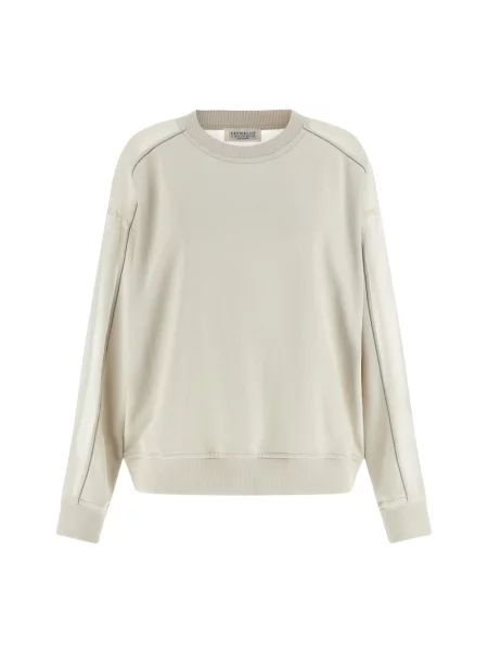 Bluza Brunello Cucinelli beżowa