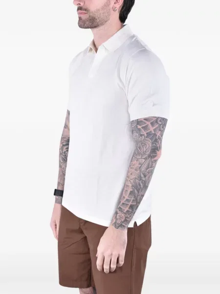 Tricou Mc2 Saint Barth tricotate alb
