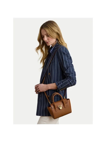 Torebka LAUREN RALPH LAUREN brązowa