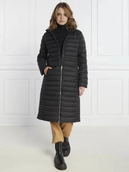 Tommy Hilfiger De puf palton FEMININE LW MAXI negru