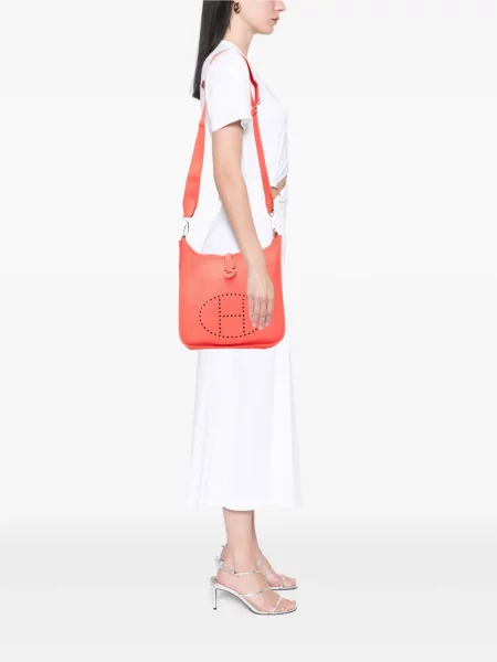 Crossbody kabelka Hermès Pre-owned růžová