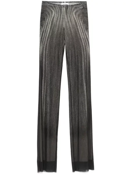 Pantaloni Jean Paul Gaultier cu imagine negru