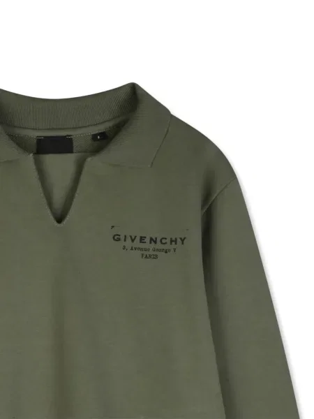 Koszula dziecięca Givenchy zielona